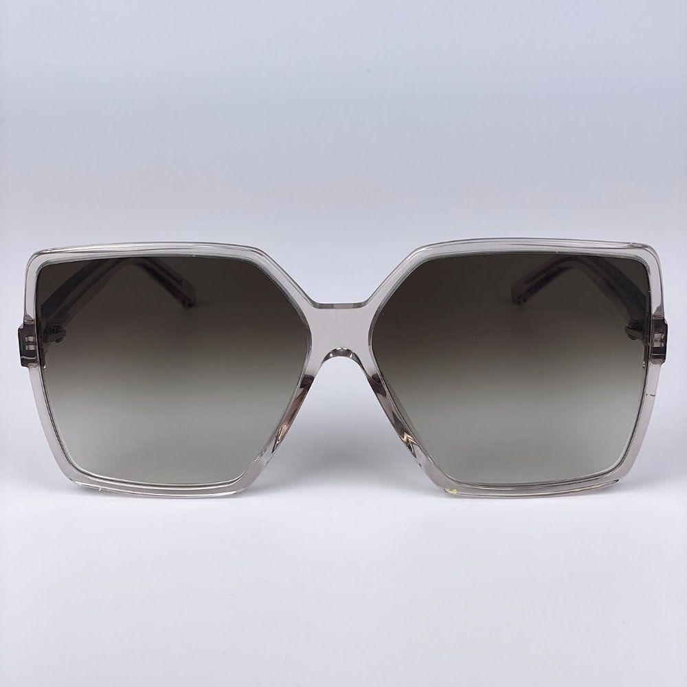 NEW Saint Laurent SL232 BETTY 005 Nude Beige Gradient Sunglasses - Picture 2 of 15